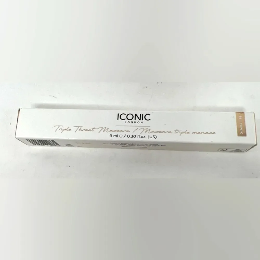 NIB Iconic London Triple Threat Black Mascara Full Size